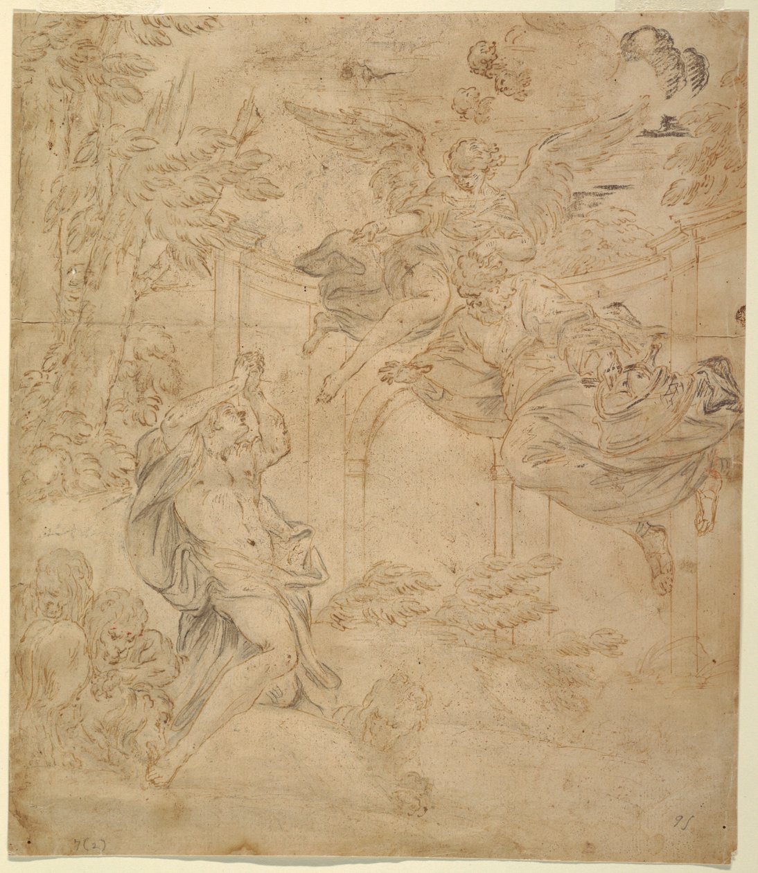 Daniel in der Löwengrube, ca. 1630–40 von Unknown artistUnknown artist