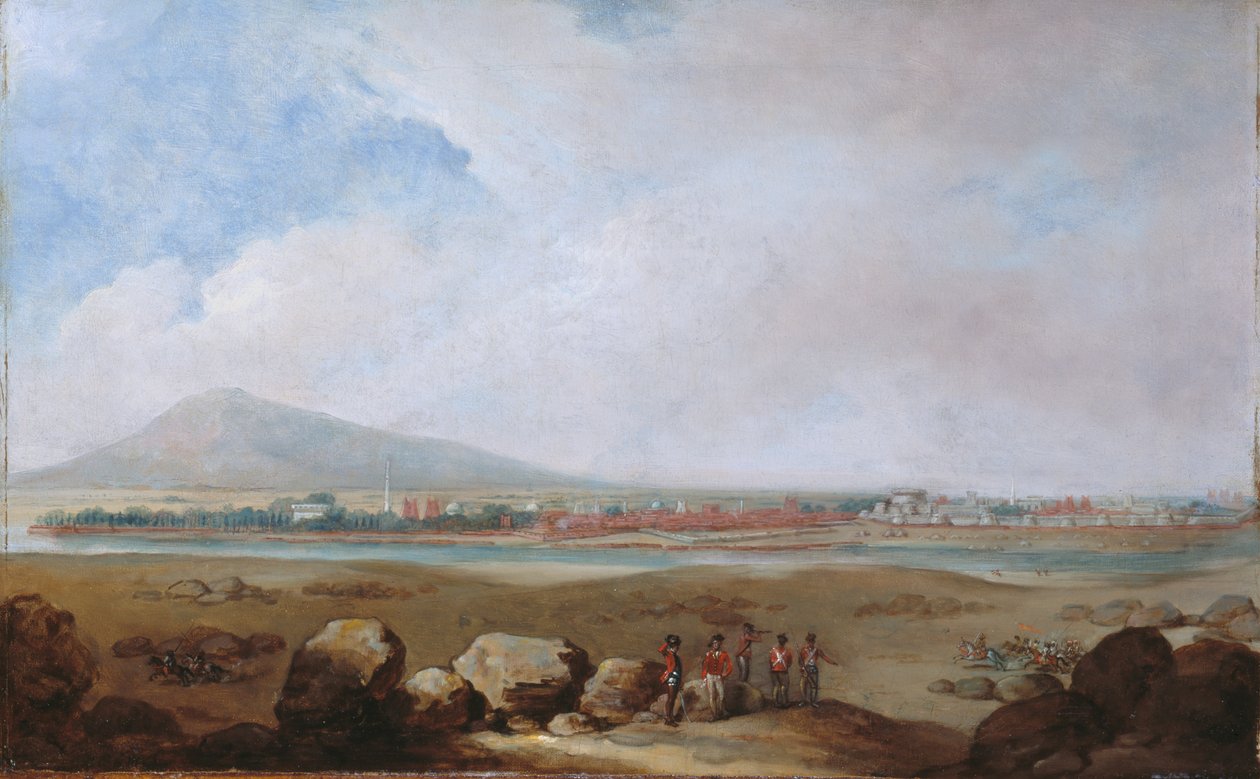 Eine Ansicht von Seringapatam, ca. 1791 von Unknown artist