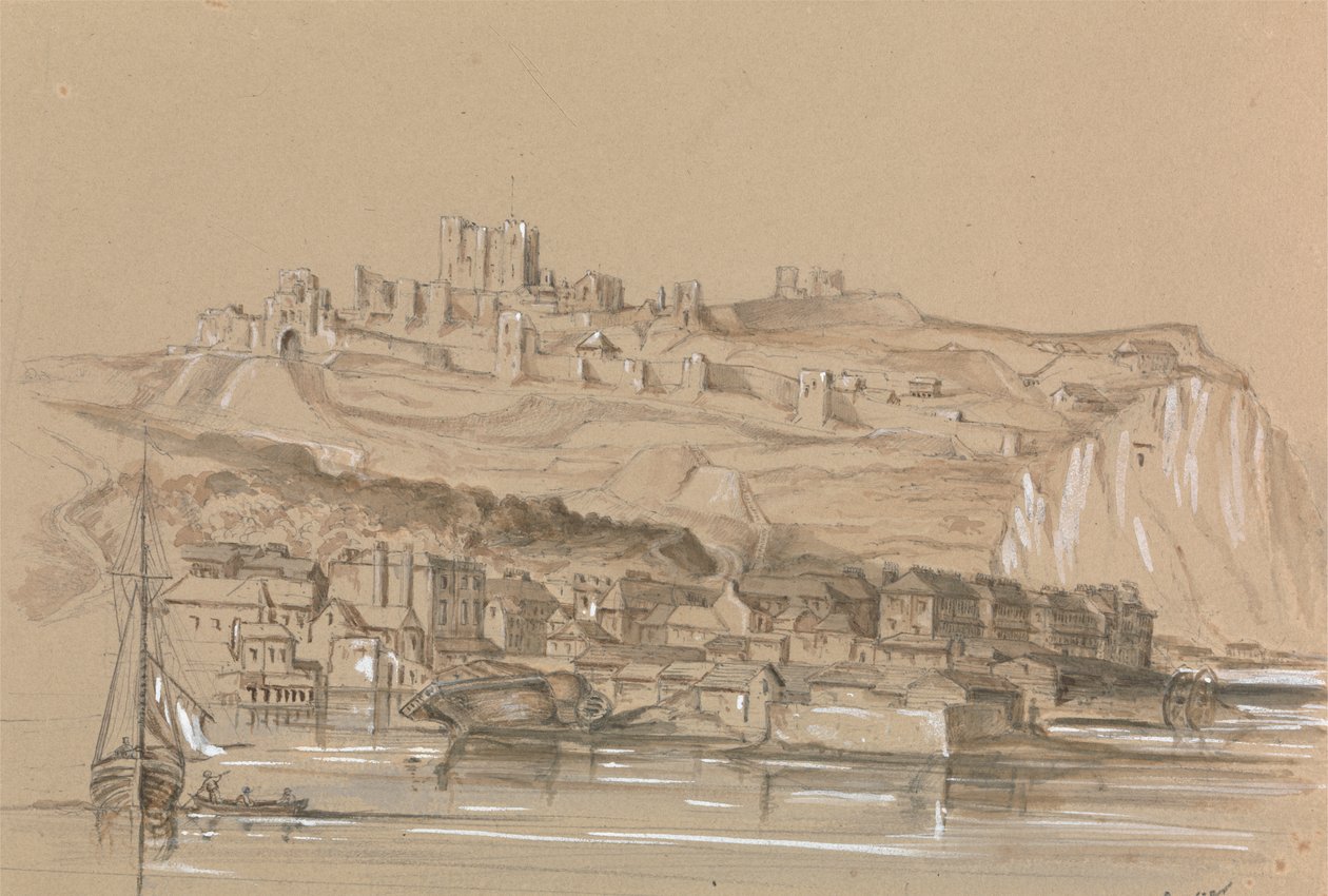 Eine Ansicht der Stadt Dover von Unknown artist