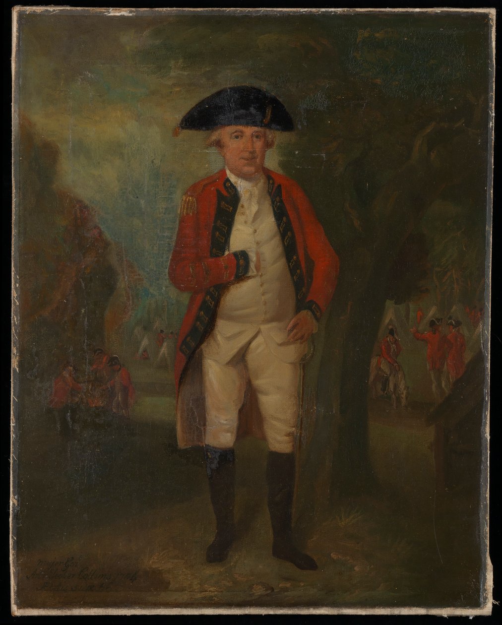 Porträt von Generalmajor Arthur Tooker Collins der Marines in seiner vollen Uniform von Unknown artist