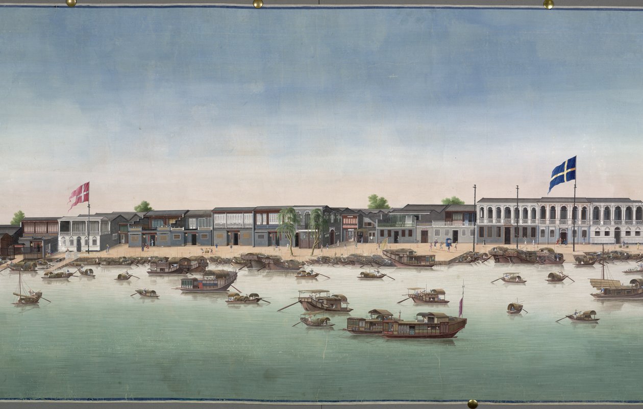 Ein Blick auf Kanton von Unknown artist