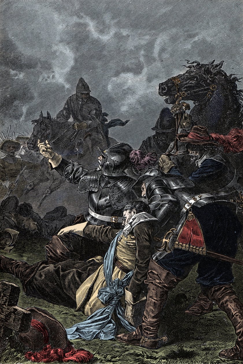 Schlacht bei Lützen von Unknown artist