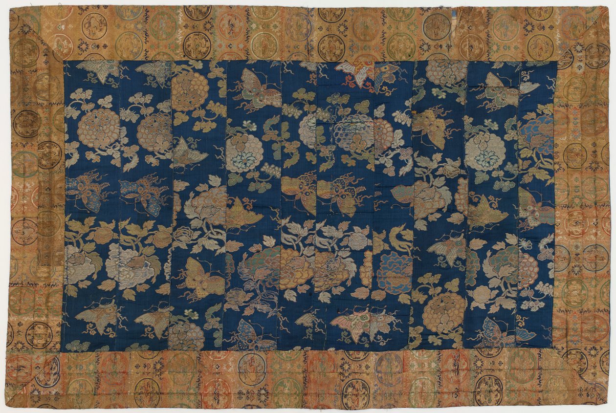 Buddhistischer Mönchsmantel, modifiziert als Wandbehang von Unknown artist
