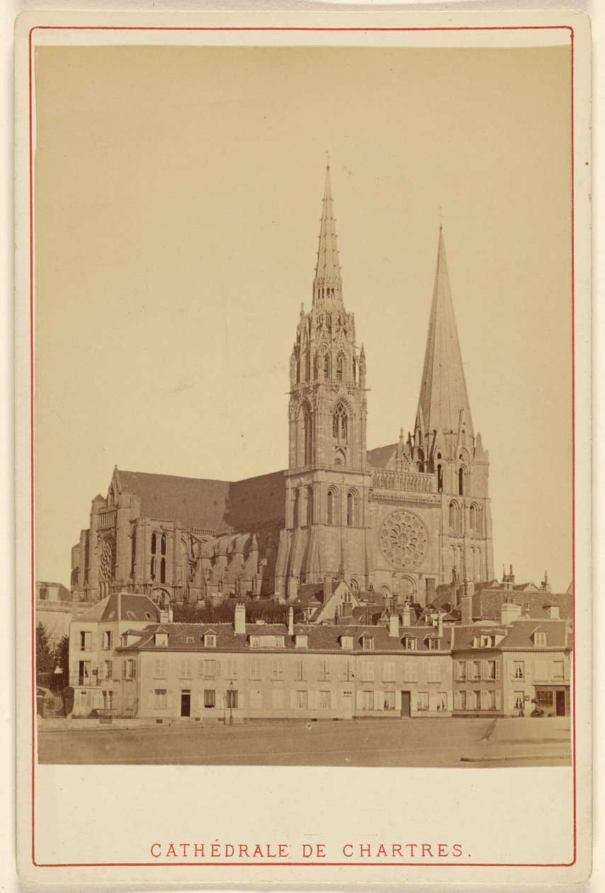 Kathedrale von Chartres von Unknown artist