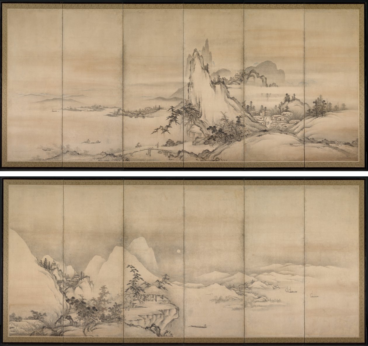Chinesische Landschaft von Unknown artist