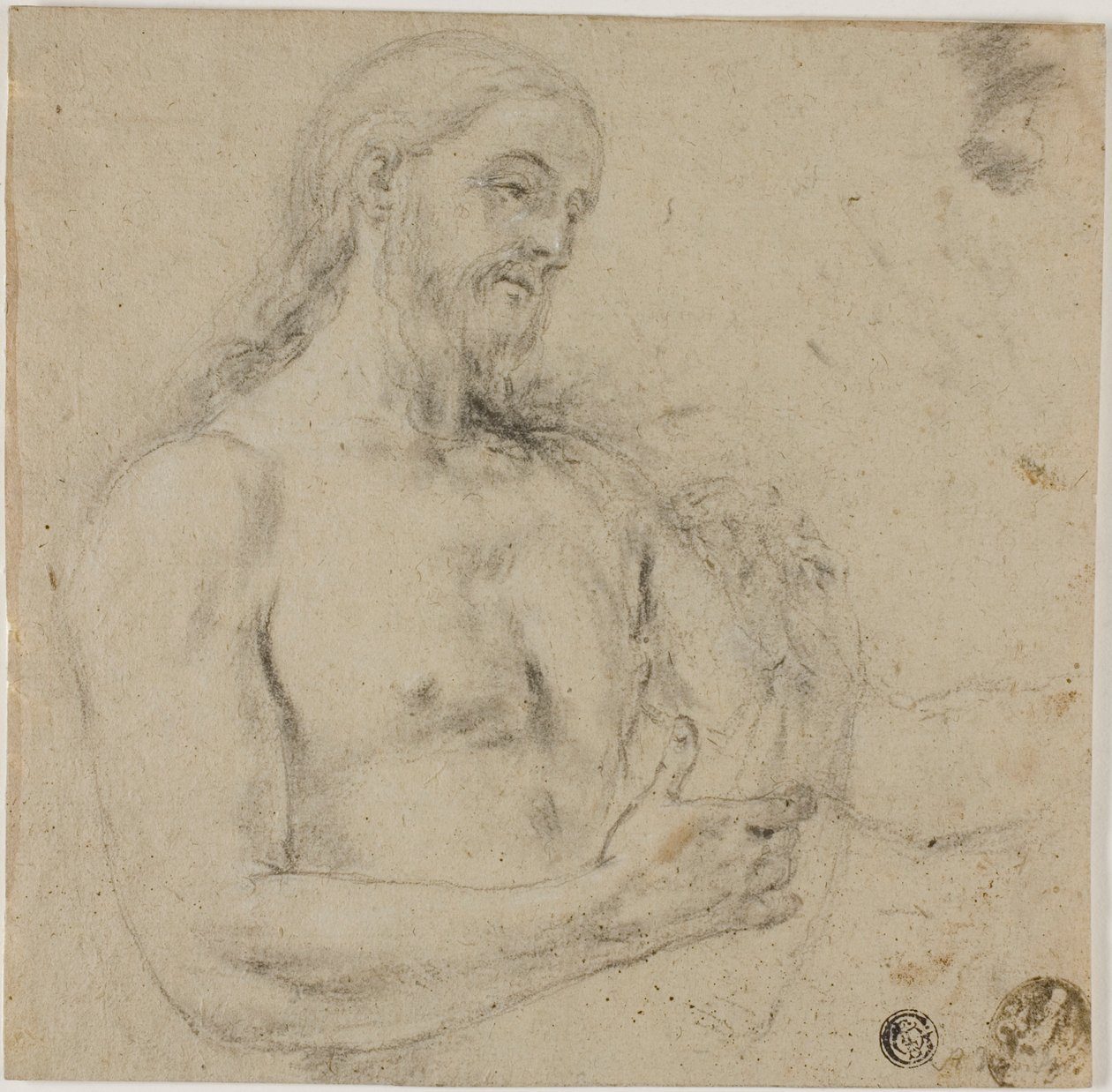 Christus (Oberkörper) von Unknown artist