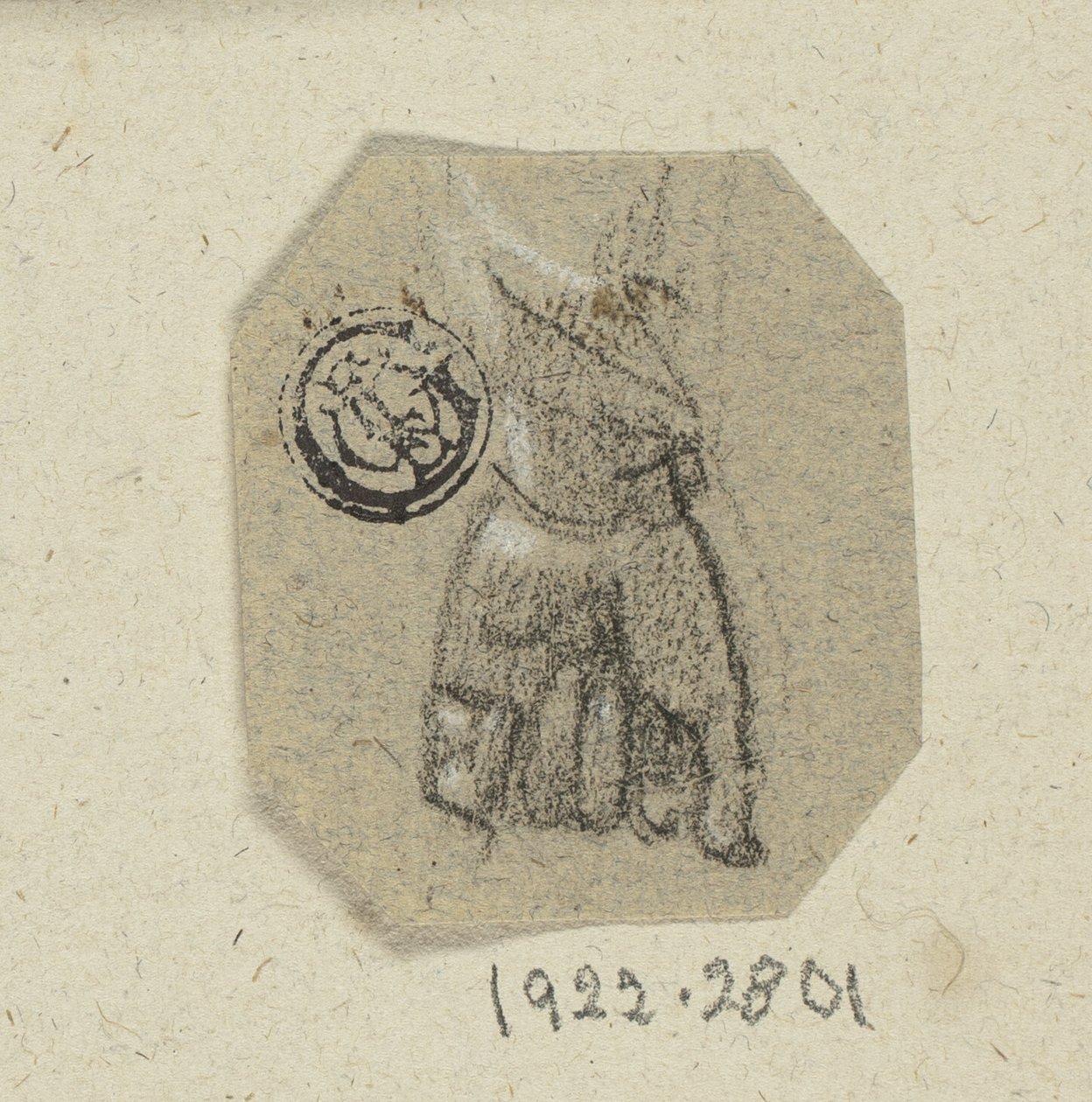 Gekrümmte linke Hand von Unknown artist