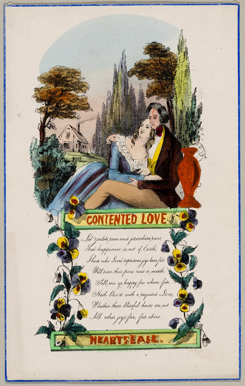 Zufriedene Liebe (Valentinstag) von Unknown artist