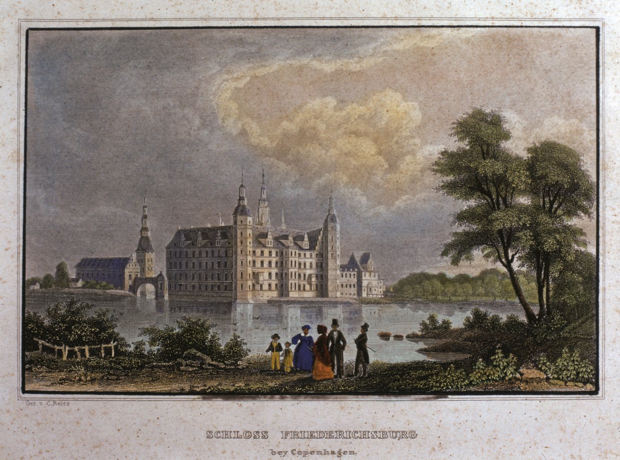 Kopenhagen: Schloss Frederiksborg von Unknown artist