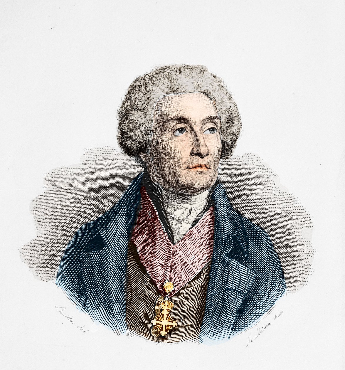 Graf Joseph de Maistre (1753-1821), französischer Politiker, Schriftsteller und Philosoph. von Unknown artist