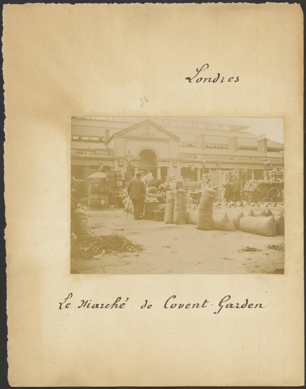 Covent Garden Markt von Unknown artist