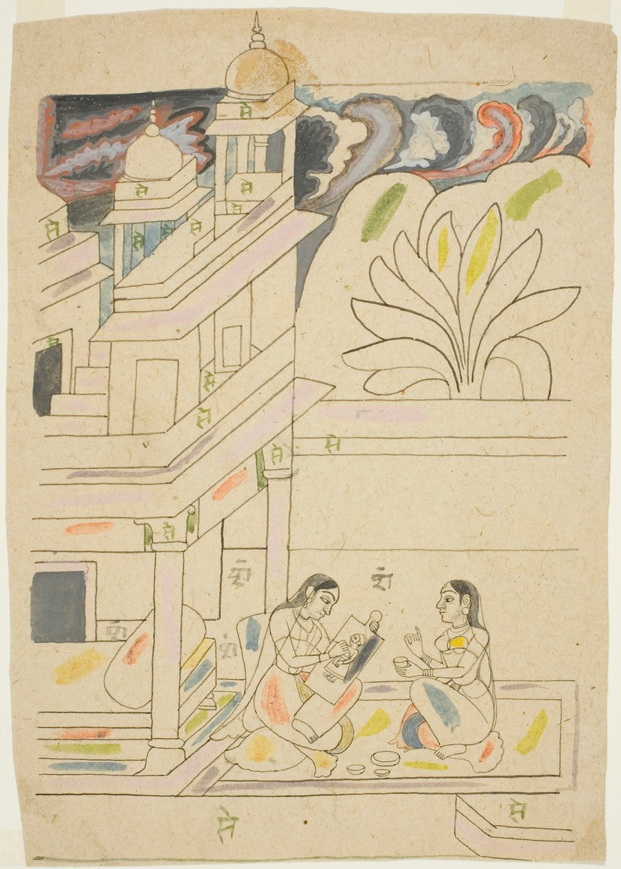 Dhanasri Ragini von Unknown artist
