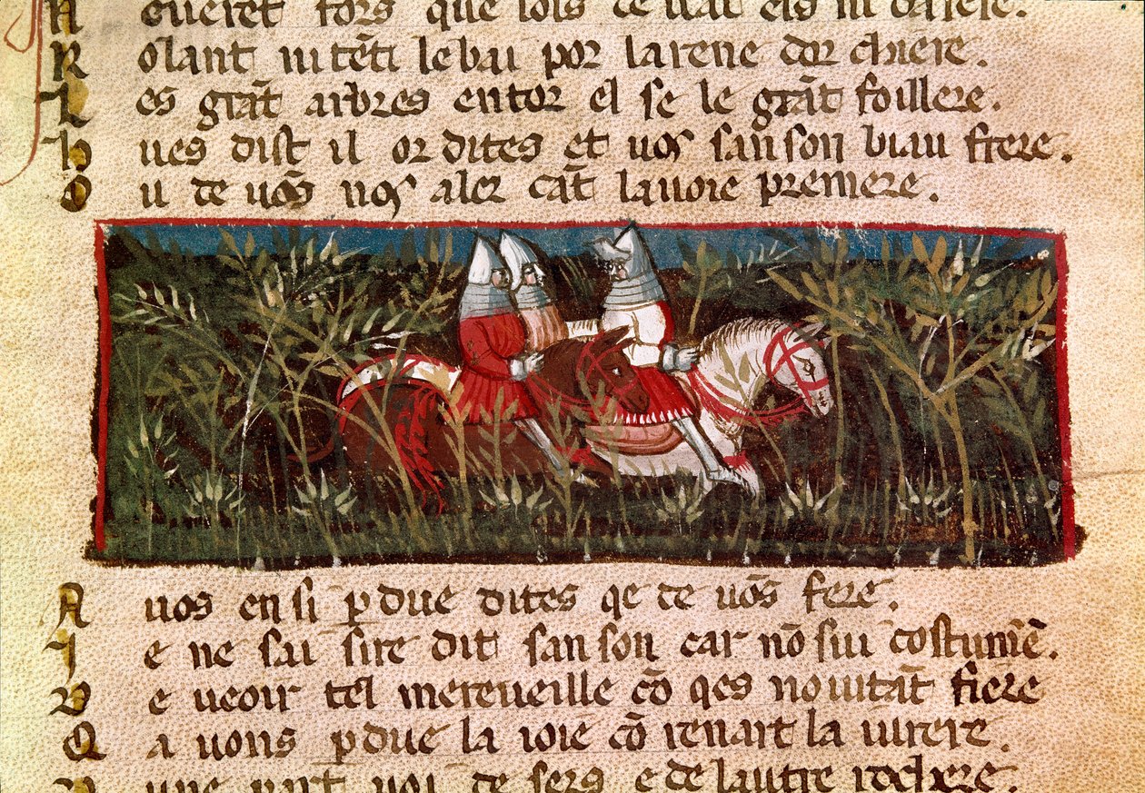 Eintritt nach Spanien (Miniatur) von Unknown artist