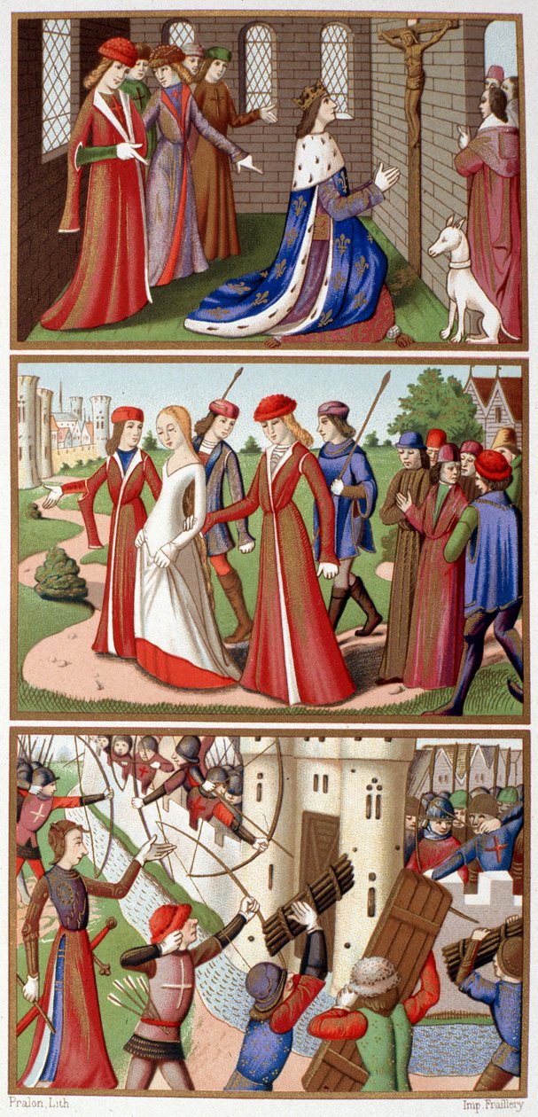 Episoden der Geschichte von Karl VII. und Jeanne d