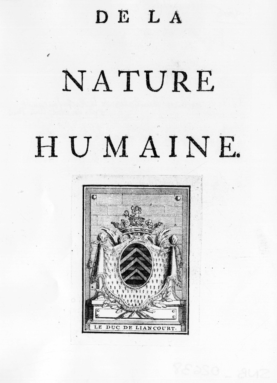 Ex-Libris des Herzogs von Liancourt - Rochefoucauld Familienarchiv von Unknown artist
