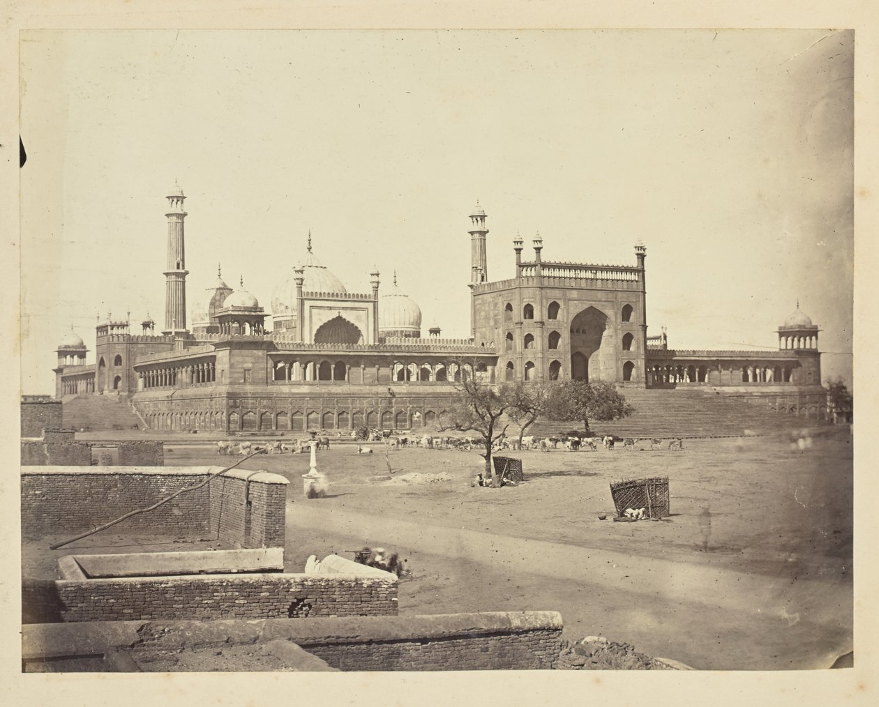 Außenansicht der Jama Masjid, Fatehpur Sikri von Unknown artist