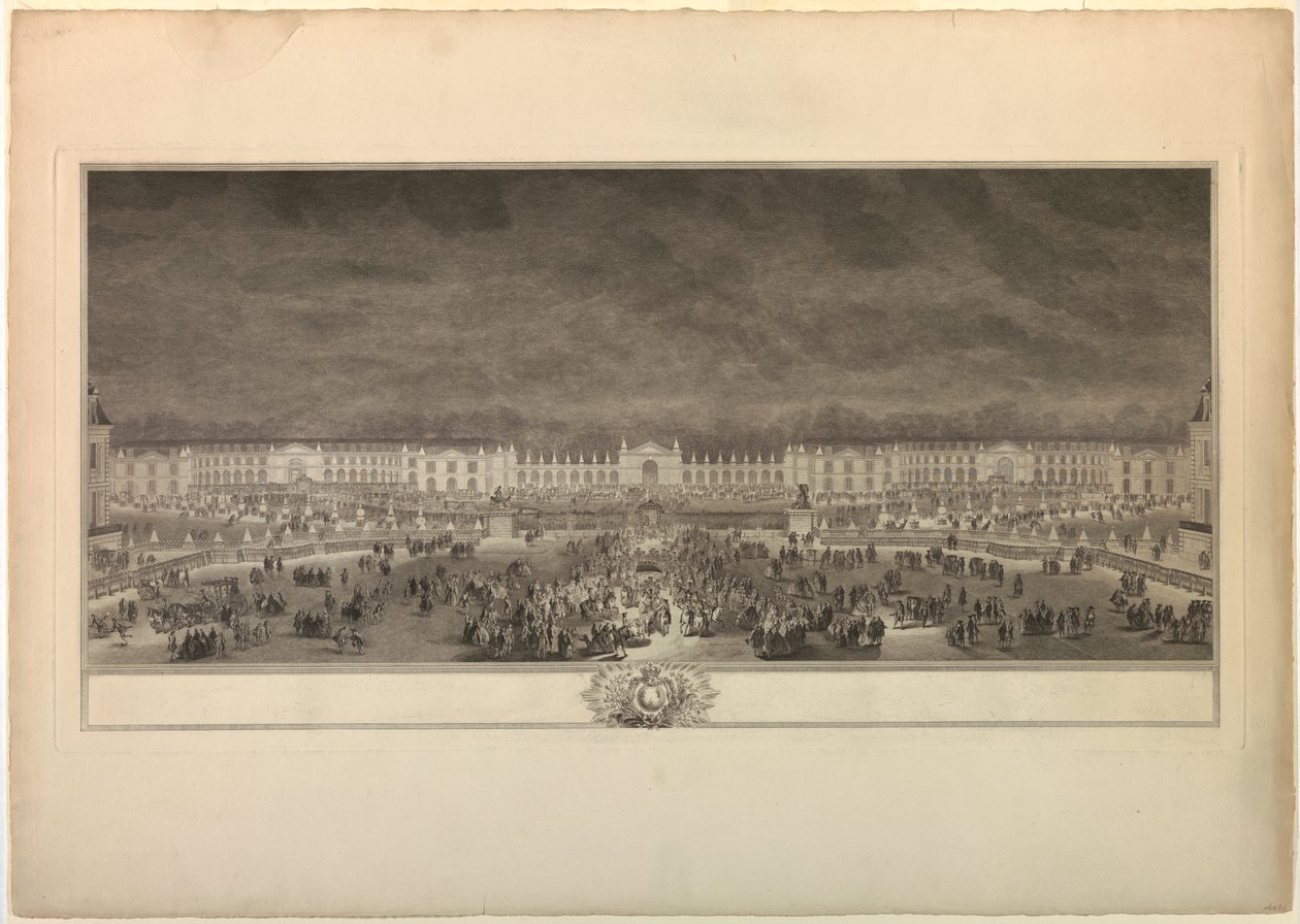 Fest zu Ehren von Ludwig XV. von Frankreich von Unknown artist