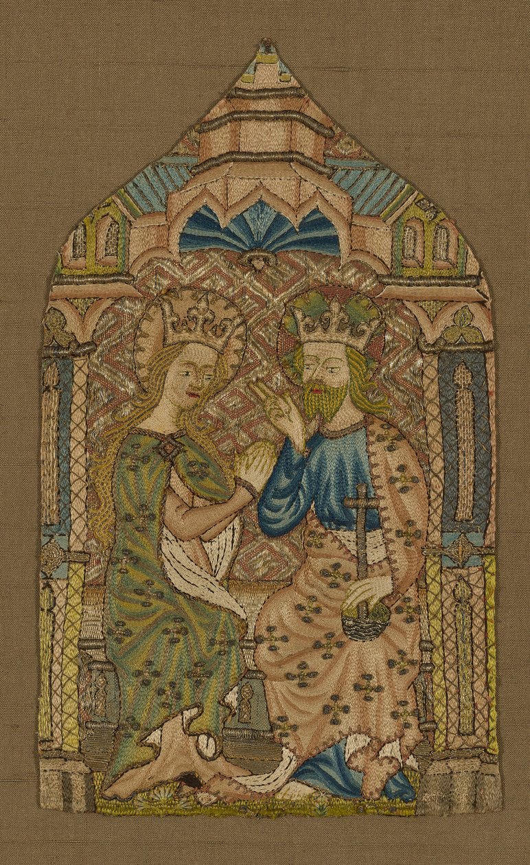 Fragment (Von einem Orphrey-Band) von Unknown artist
