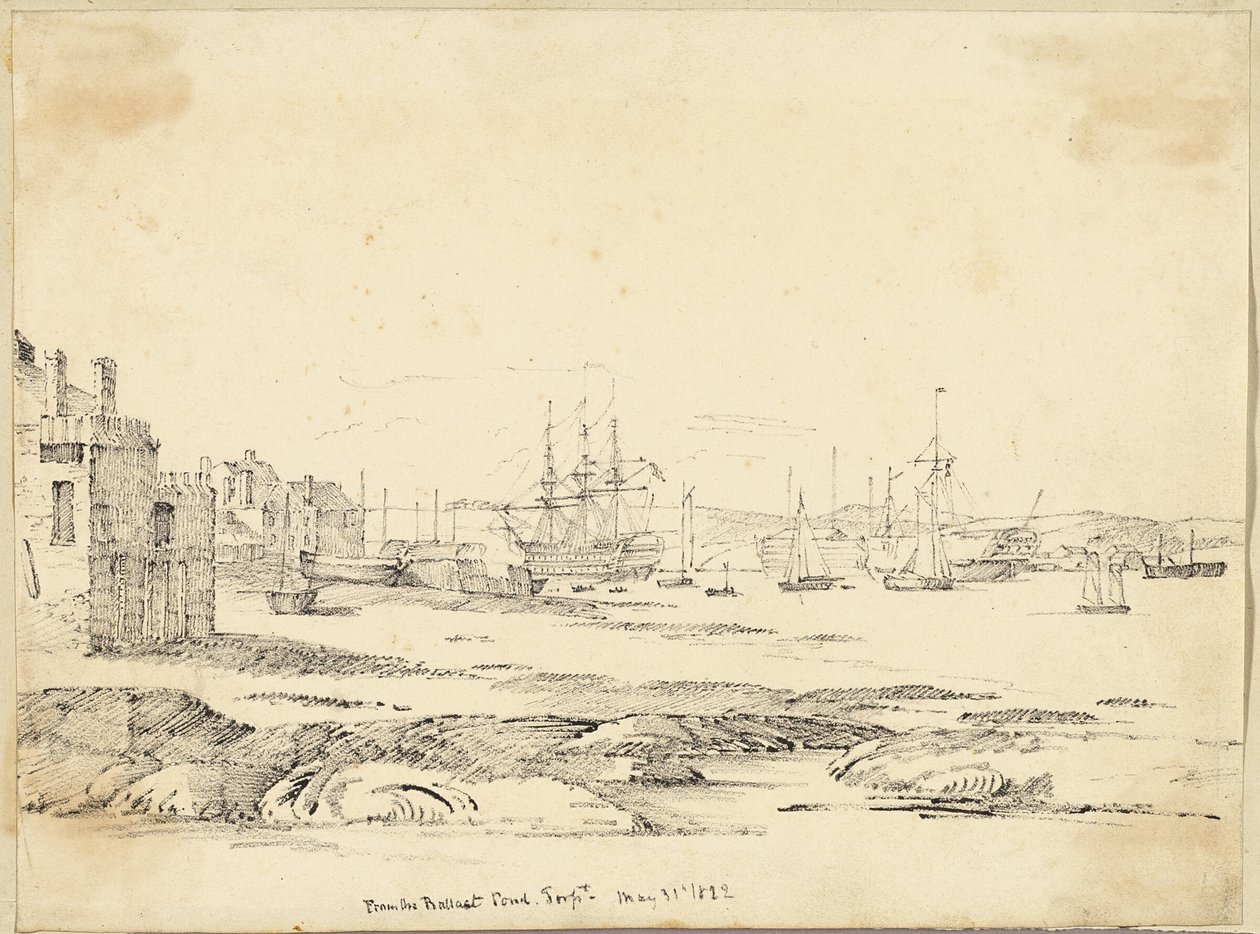 Vom Ballastteich von Unknown artist
