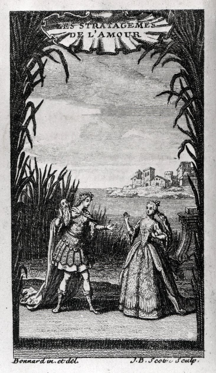Frontispiz von „Les Stratagemes de l