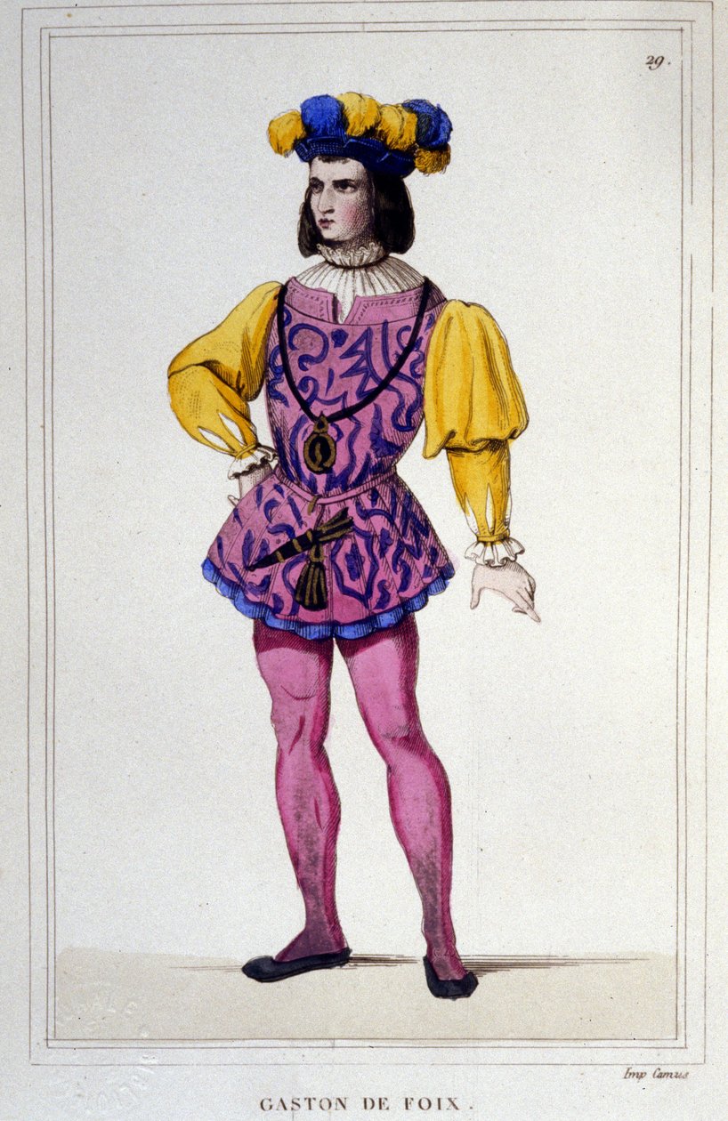 Gaston de Foix, Herzog von Nemours, französischer Kriegsmann von Unknown artist