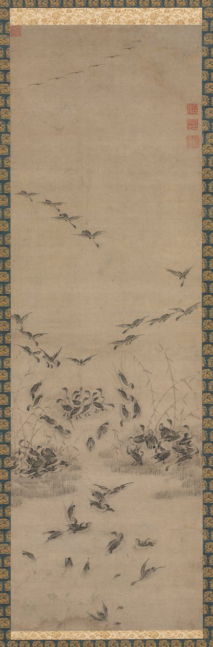 Heimkehrende Gänse von Unknown artist