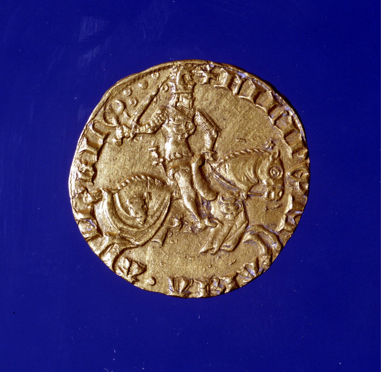 Goldmünze mit dem Abbild von Filippo Maria Visconti (1392 - 1447) von Unknown artist