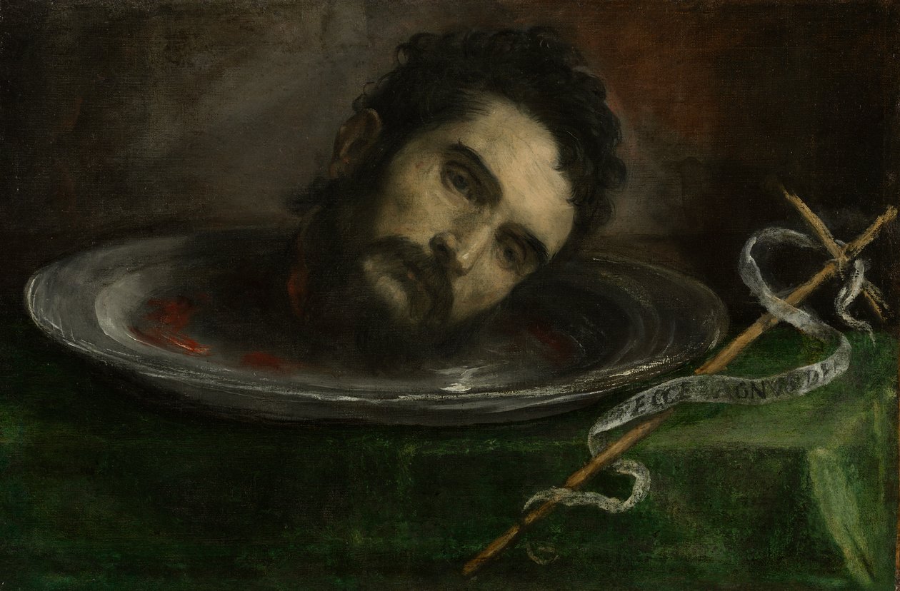 Kopf von Johannes dem Täufer von Unknown artist