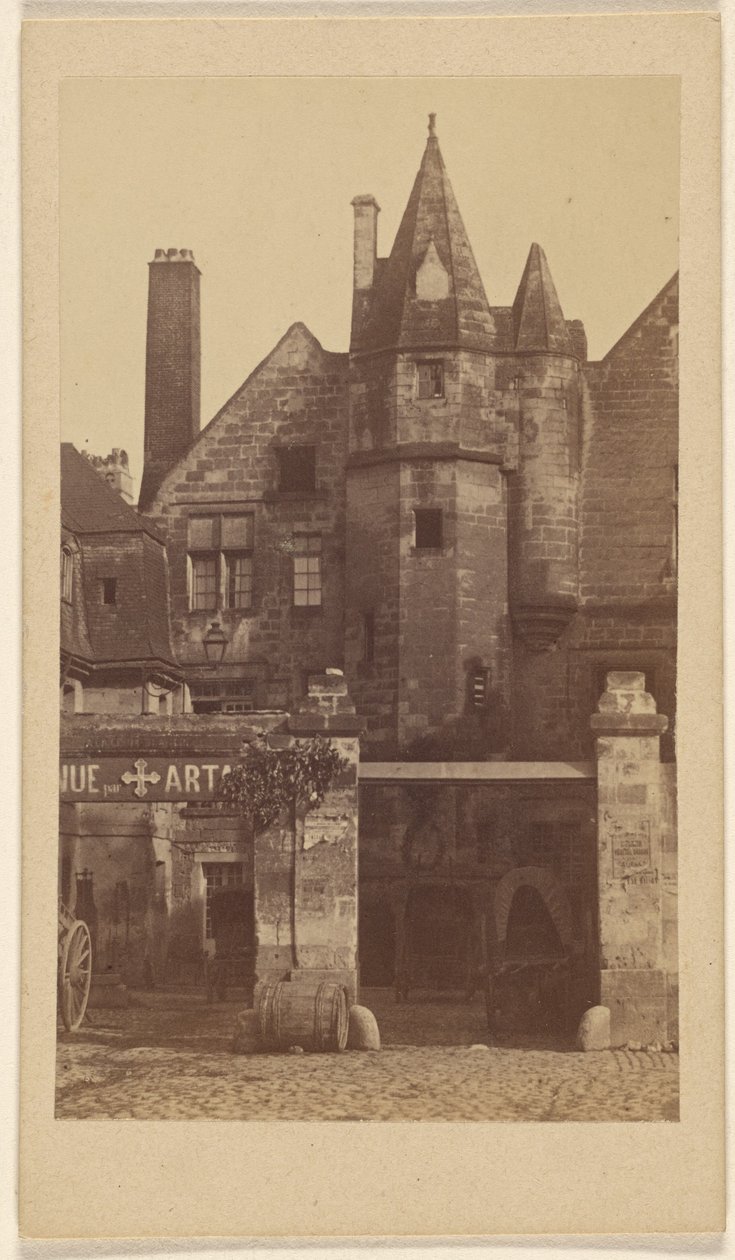 Hotel de la Croix Blanches, Tours von Unknown artist