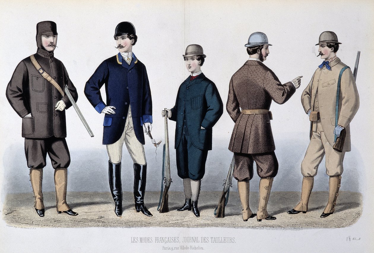 Jagdanzüge, „Le Journal des tailors“ von Unknown artist