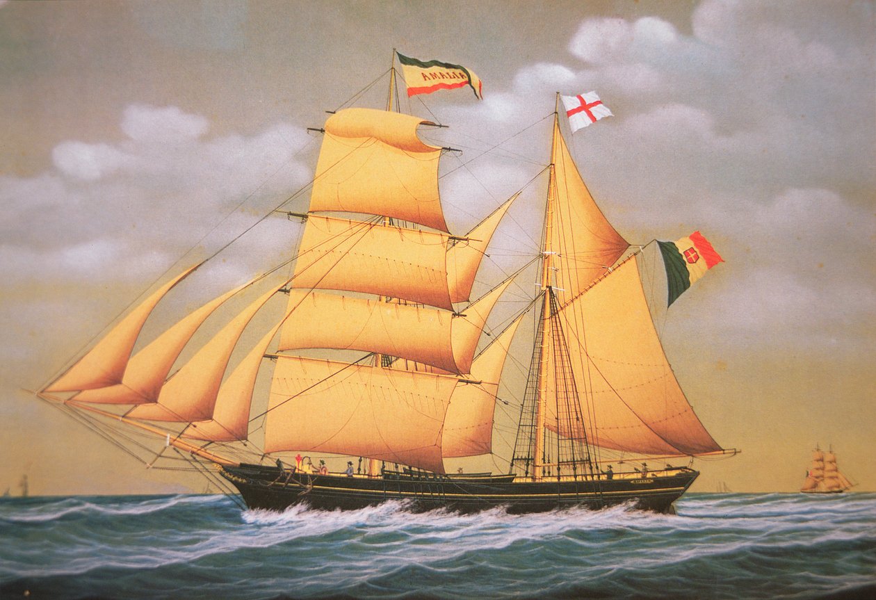 Italienische Schoner-Brigg 