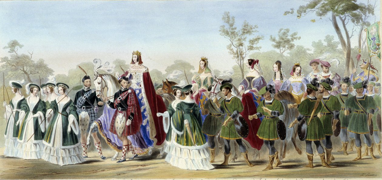 Jane Georgina, Lady Seymour - in „Ritter von England“ von J. Whatman, hrsg. von T. M