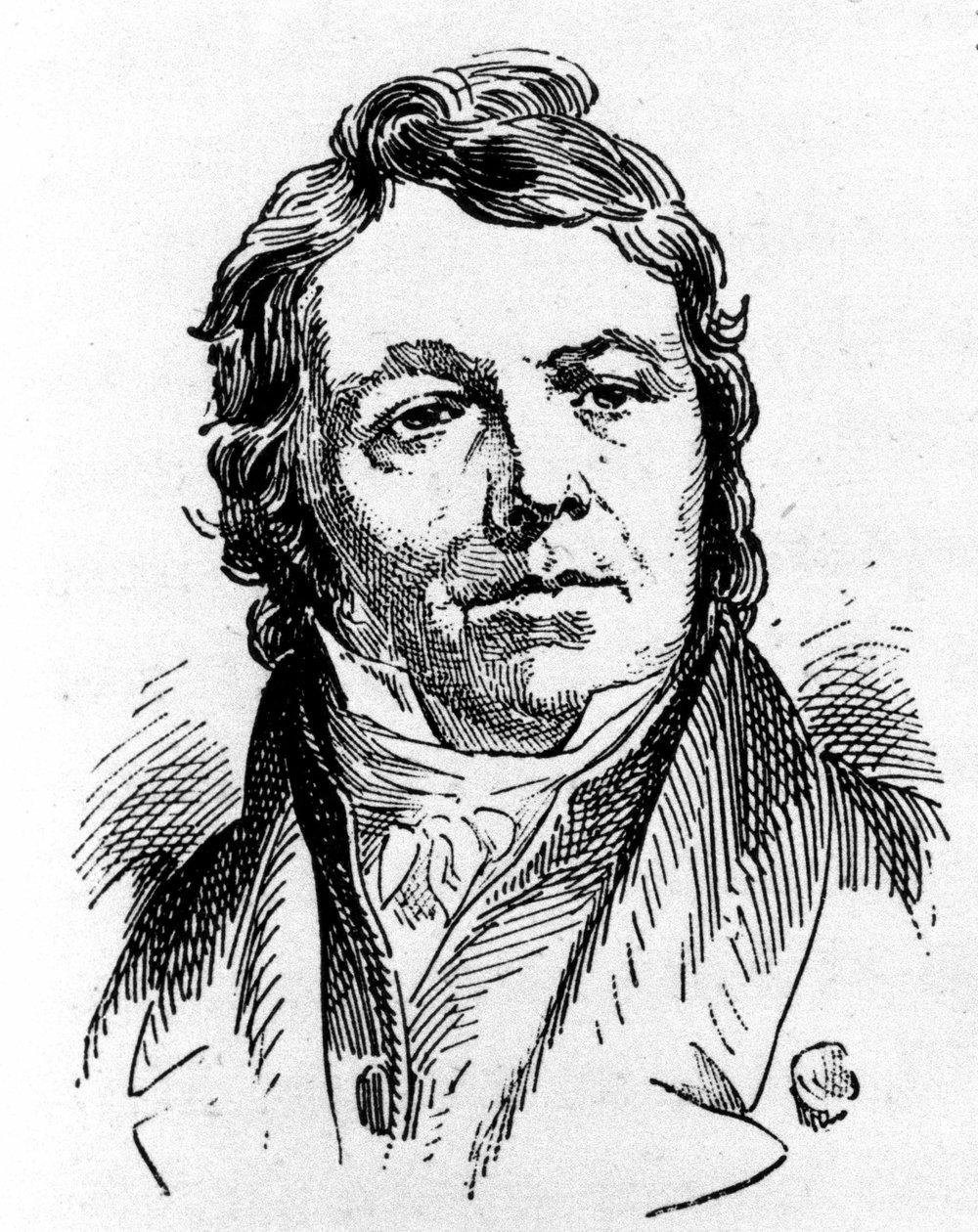 Johann Nepomuk Hummel (1778-1837). Österreichischer Pianist und Komponist. von Unknown artist