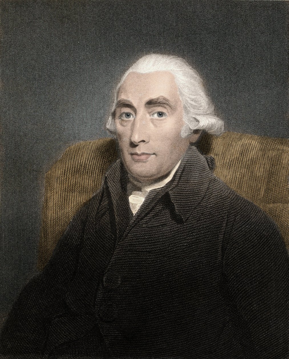 Joseph Black (1728-1799), schottischer Physiker und Chemiker - Porträt des schottischen Chemikers Joseph Black (1728-1799) von Unknown artist