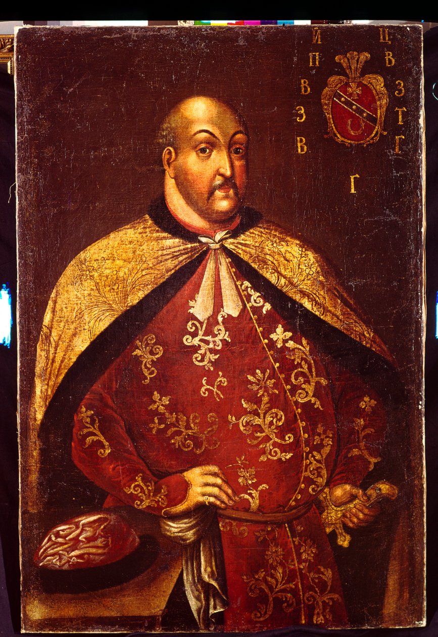 Der Saporoger Kosaken-Ataman Wassili Grigorjewitsch Gamaleya von Unknown artist