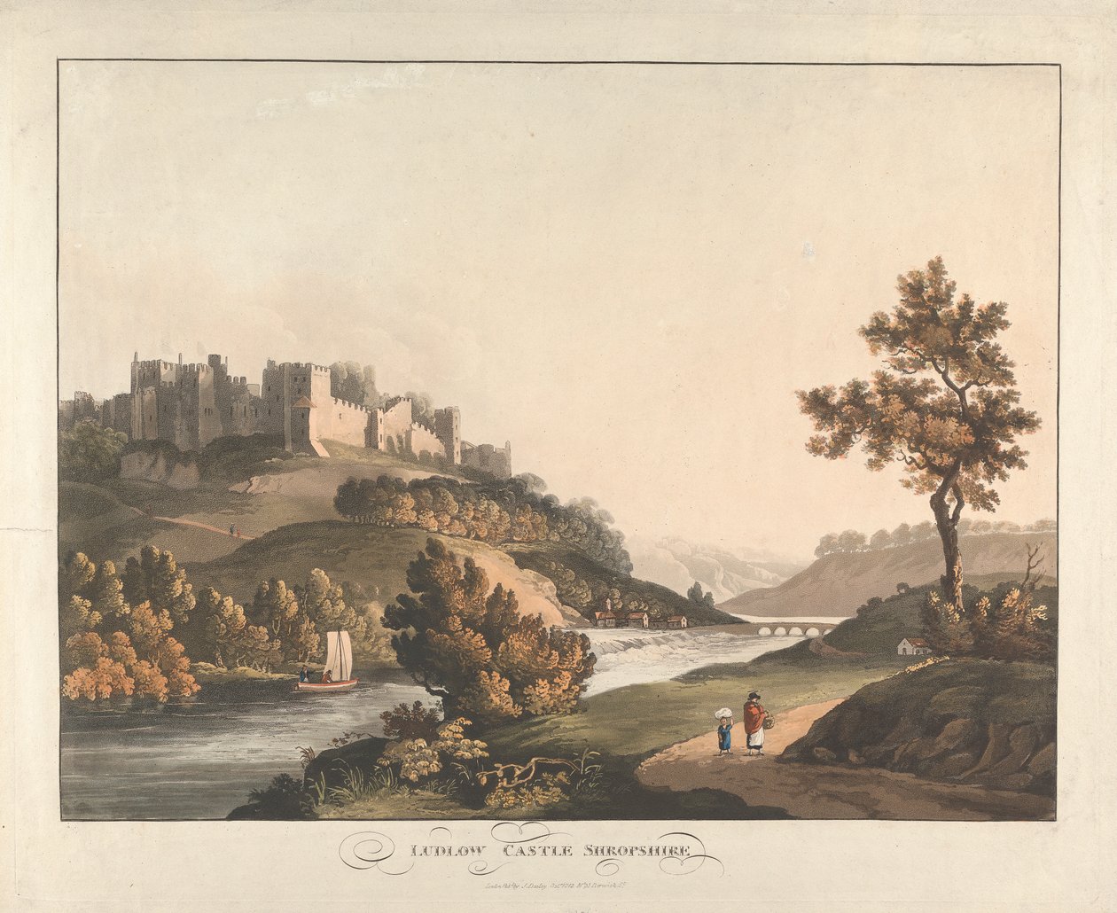 Ludlow Castle, Shropshire von Unknown artist