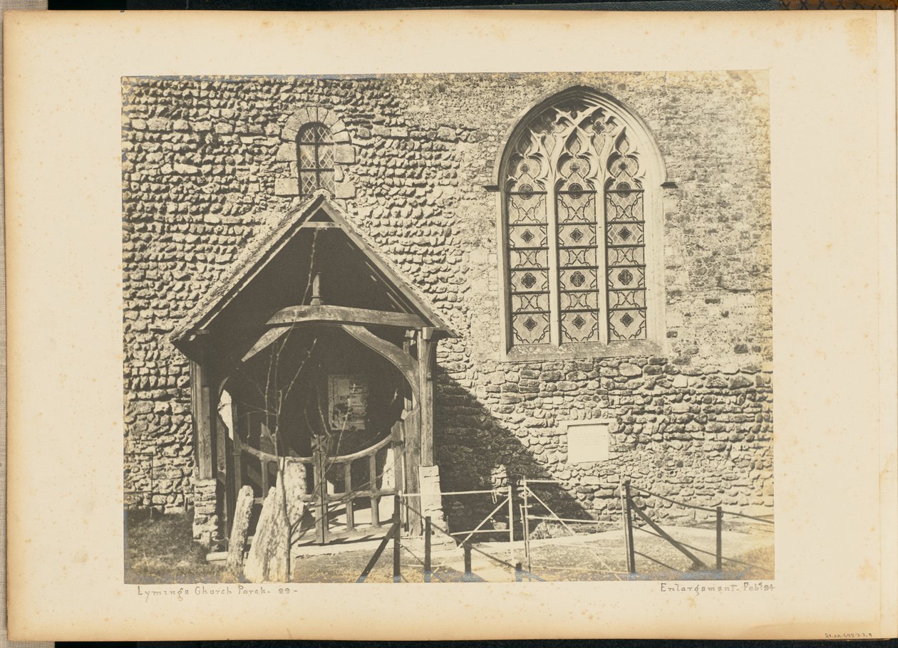Lyminge Kirchentor von Unknown artist