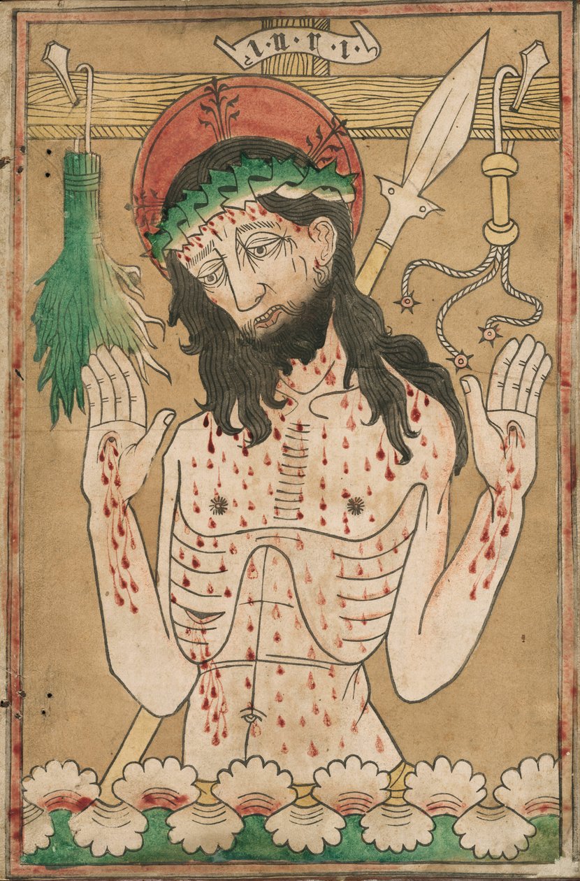 Mann der Schmerzen von Unknown artist