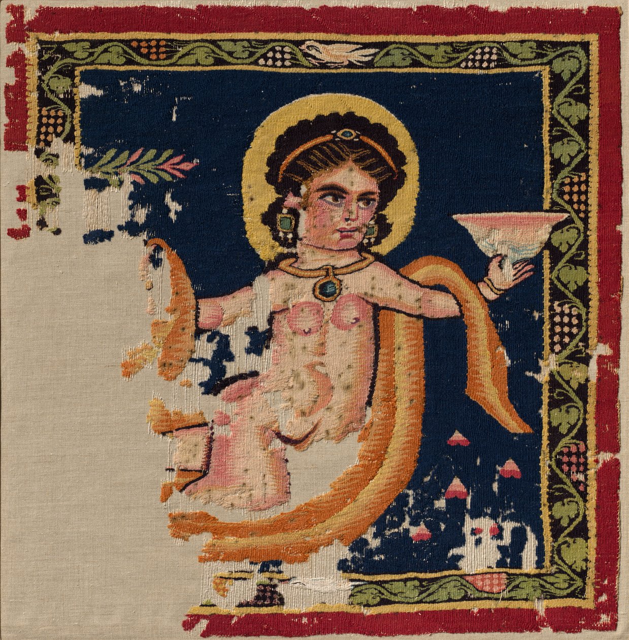 Nereide (Meernymphe) von einem Wandbehang von Unknown artist