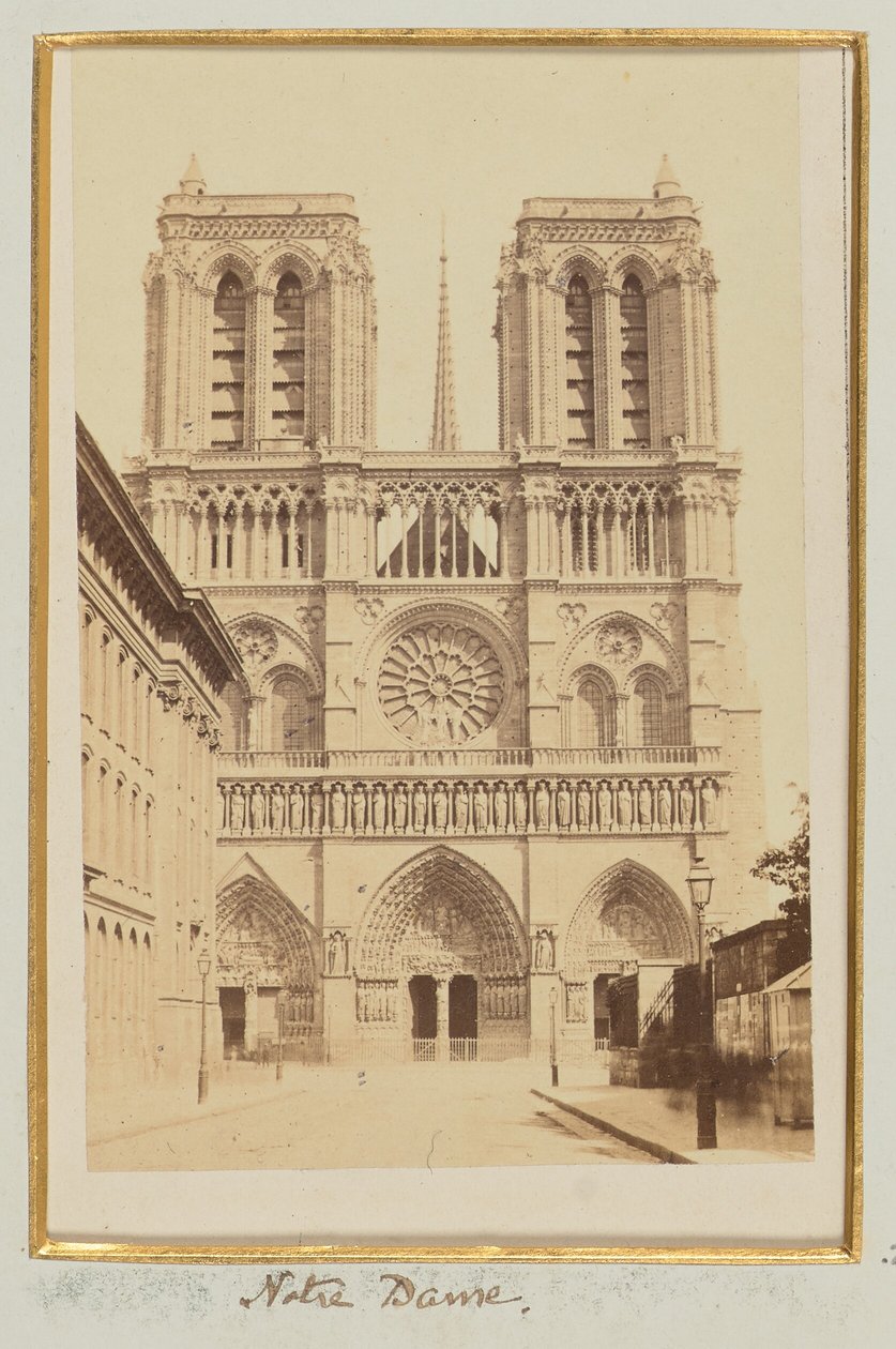 Notre Dame von Unknown artist