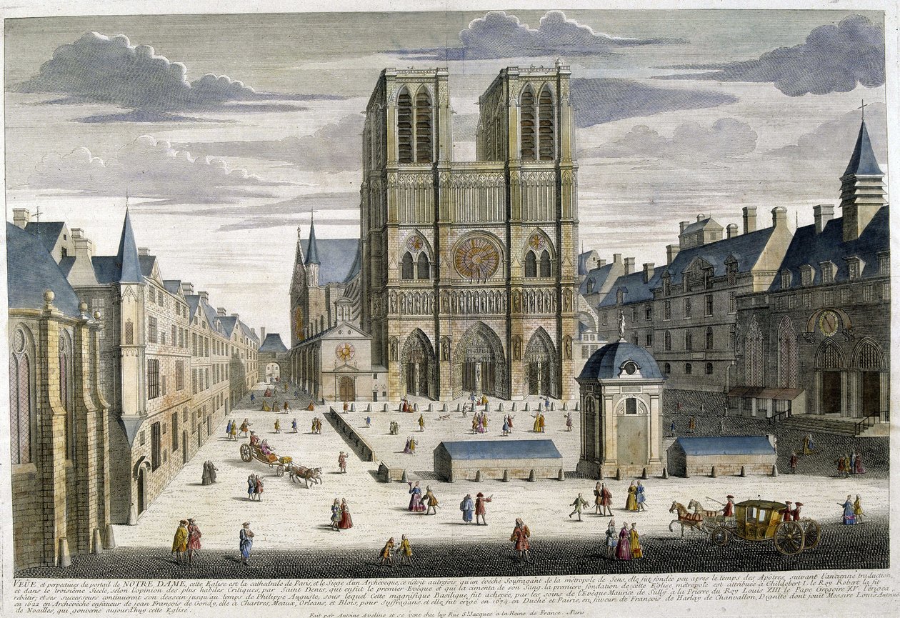Notre Dame de Paris von Unknown artist