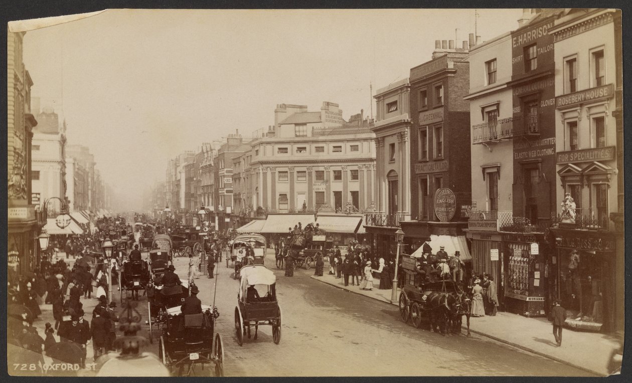 Oxford Street von Unknown artist