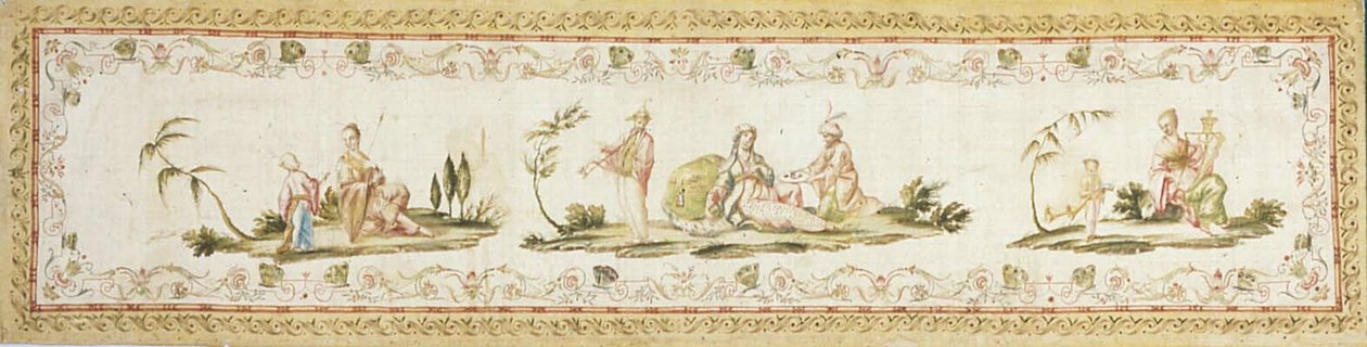 Paneel (Dekorationsstoff) von Unknown artist