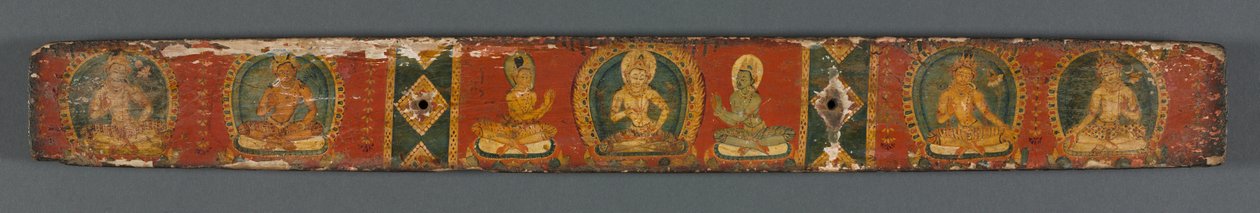 Vollkommenheit der Weisheit in achttausend Zeilen: Ashtasahasrika Prajnaparamita: Rückseite von Unknown artist