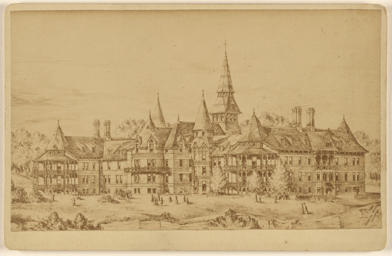 Platz New St. Marys Hall Faribault Minnesota von Unknown artist