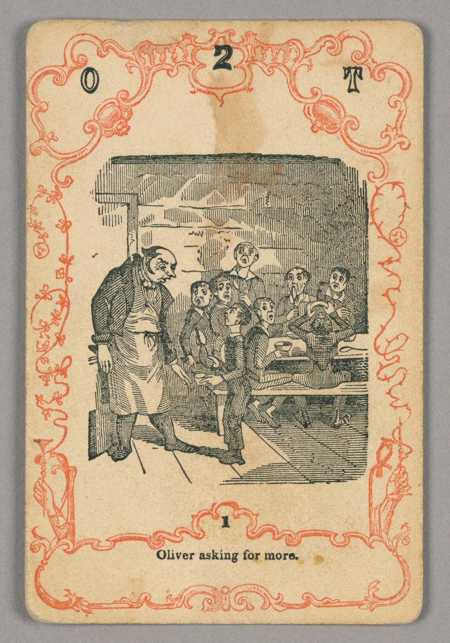 Spielkarte von Unknown artist