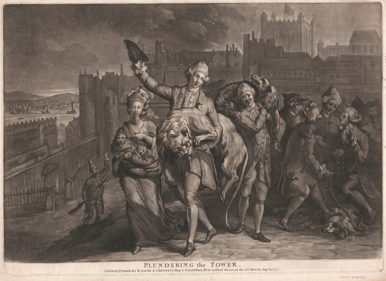 Plünderung des Turms von Unknown artist