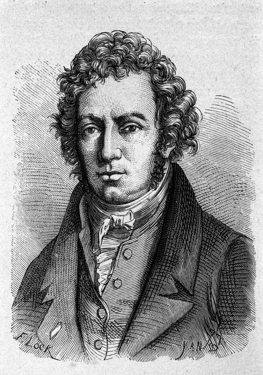 Porträt von Andre Marie Ampere (1775-1836), französischer Physiker von Unknown artist