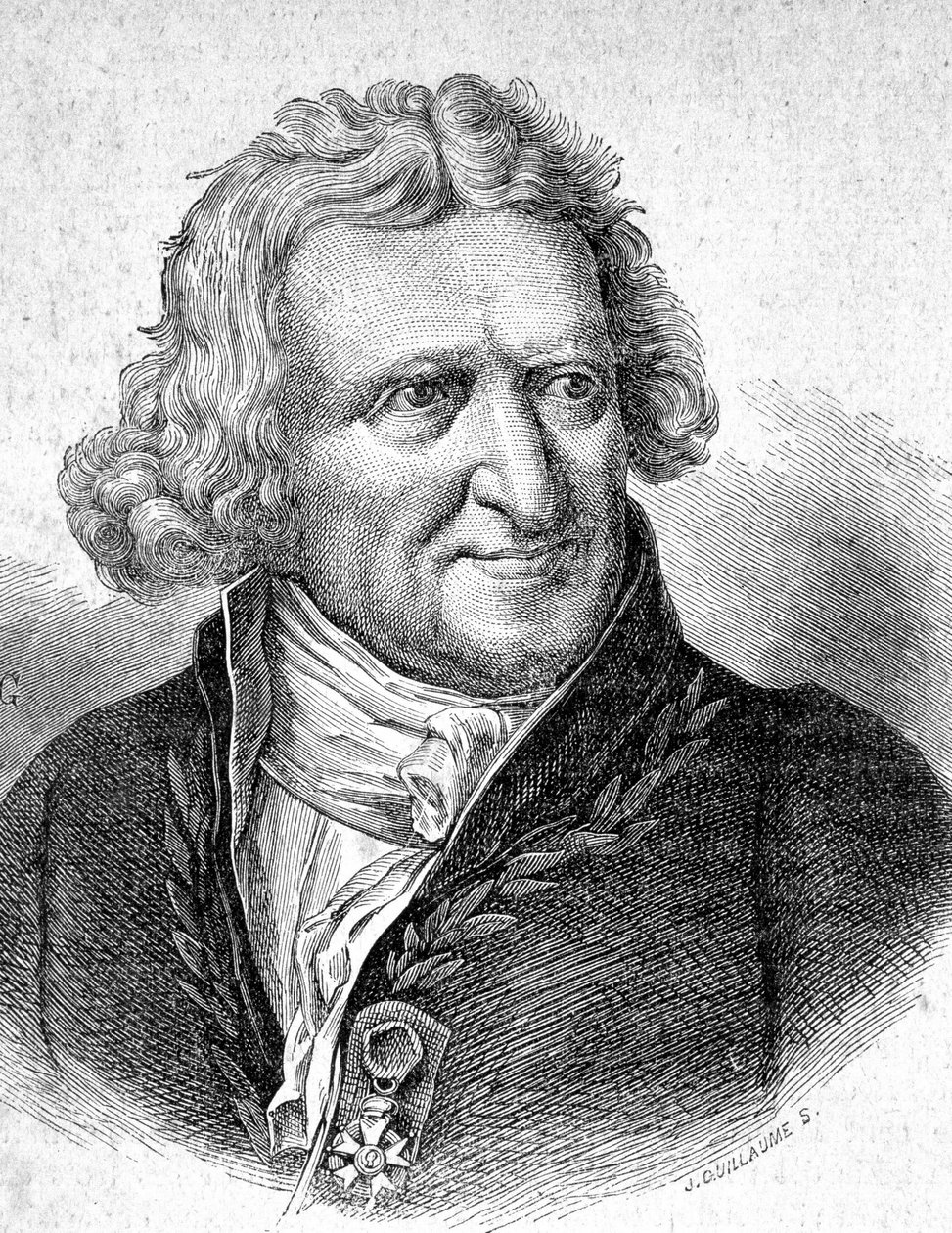 Porträt von Antoine Augustin Parmentier (1737 - 1813), französischer Militärapotheker und Agronom - in „Les Contemporains“, n.d. späte 19. Jahrhundert von Unknown artist