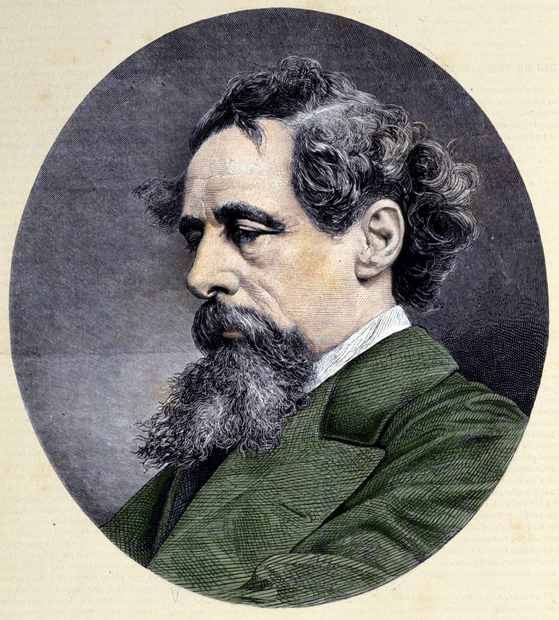 Porträt von Charles Dickens (1812-1870), englischer Schriftsteller von Unknown artist